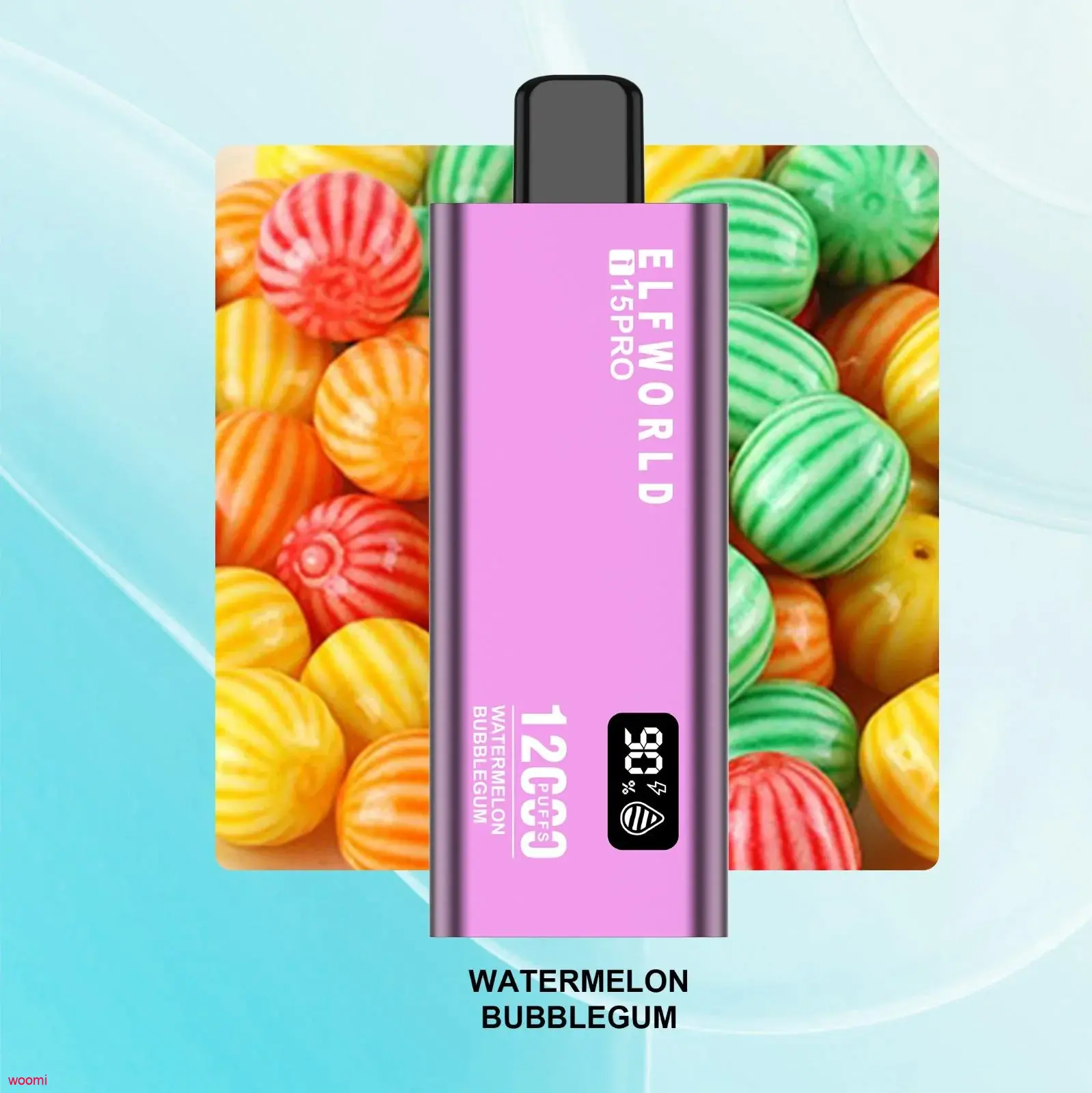 Elf World i15 PRO 12 000 puffs Watermelon Bubblegum - 5% 