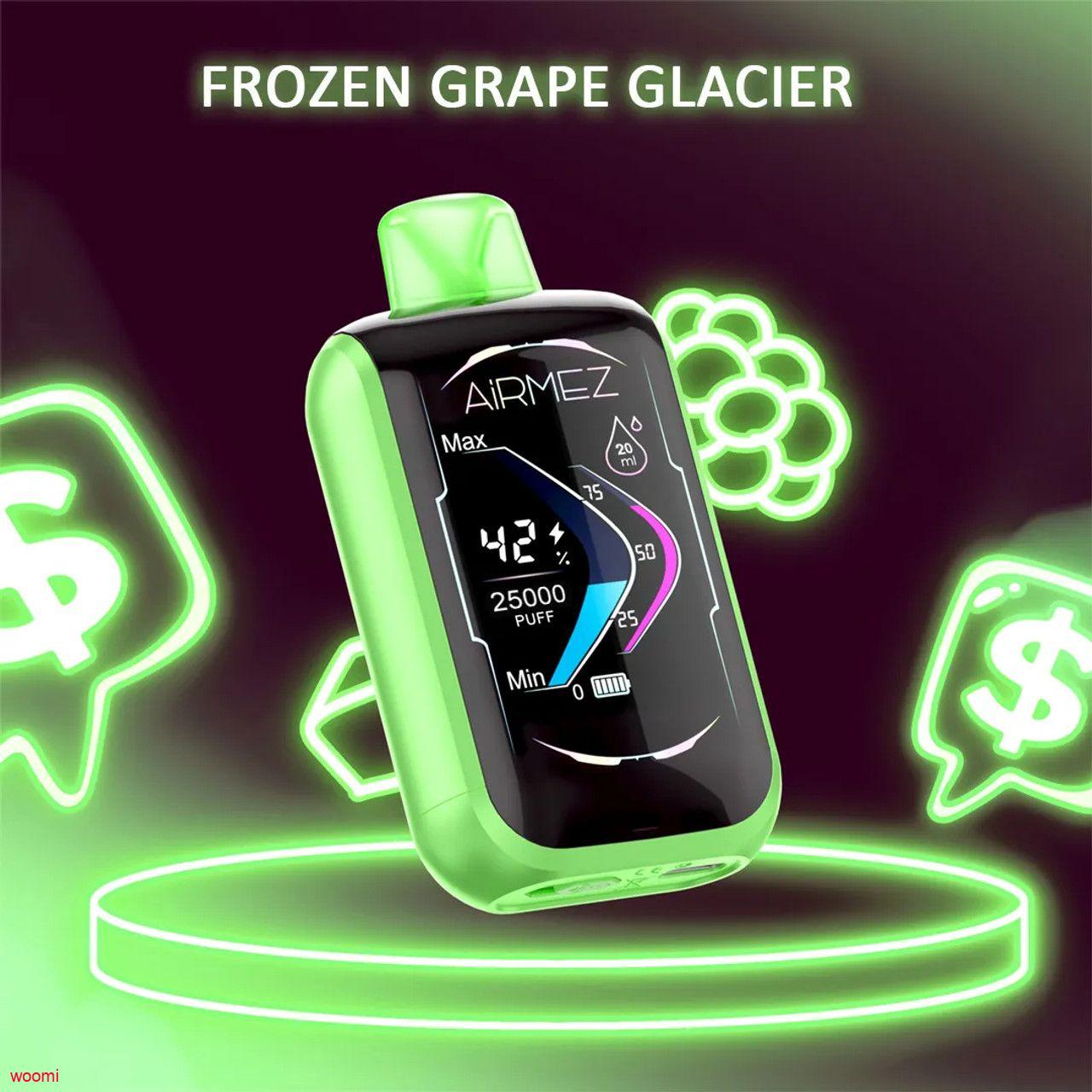  Airmez Matrix 25 000 Frozen Grape Glecier 5% 