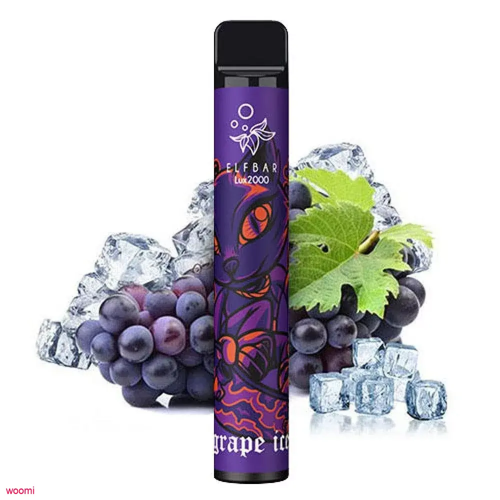  Elf Bar 2000 5% Grape Ice 