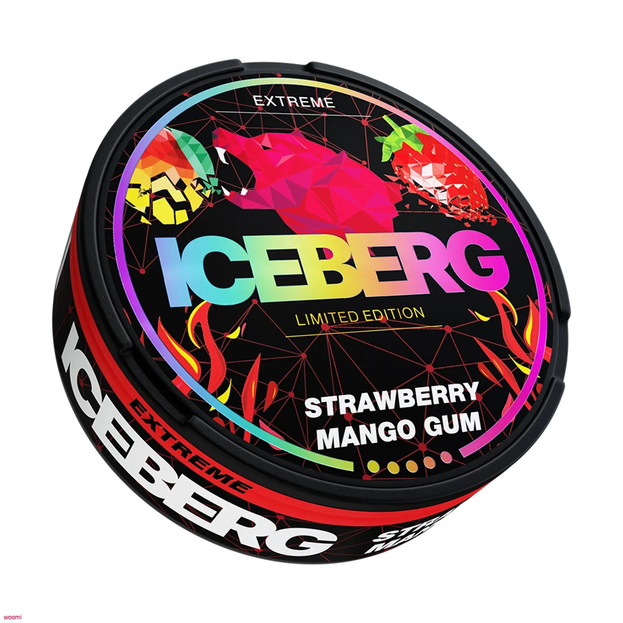  	Iceberg Strawbery Mango Gum 50mg 