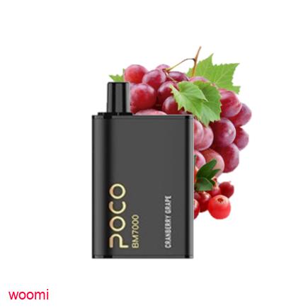 Poco BM 7000 puffs Cranberry Grape 5% Nicotine