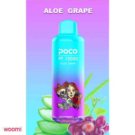 Poco PT 12 000 puffs Aloe Grape 5%